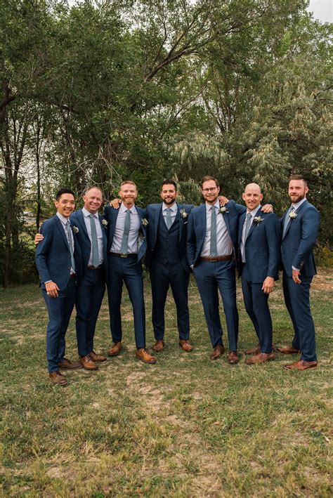 navy blue groomsmen